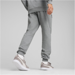 PUMA BVB Borussia Dortmund Essentials Fleece Jogginghose Herren 08 - medium gray heather S