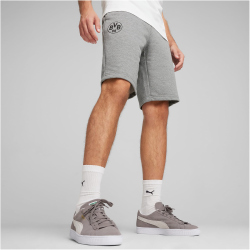 PUMA BVB Borussia Dortmund Essentials Trainingsshorts Herren 08 - medium gray heather S