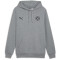 PUMA BVB Borussia Dortmund Essentials Fleece Hoodie Herren 08 - medium gray heather XL