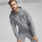 PUMA BVB Borussia Dortmund Essentials Fleece Hoodie Herren 08 - medium gray heather XL
