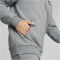 PUMA BVB Borussia Dortmund Essentials Fleece Hoodie Herren 08 - medium gray heather XL