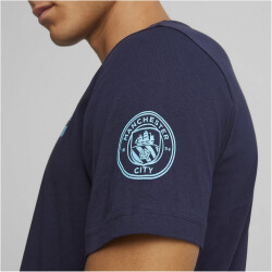PUMA Manchester City FC Ftblicons T-Shirt Herren 05 - PUMA navy/PUMA white S