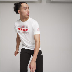 PUMA SFV Schweiz Ftblicons T-Shirt Herren 15 - PUMA white/PUMA red L