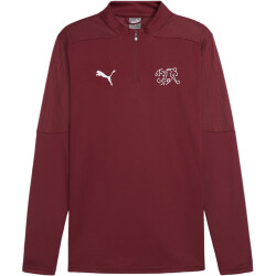 PUMA SFV Schweiz 1/4-Zip Trainingsshirt Herren 08 - team...
