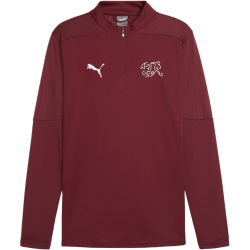 PUMA SFV Schweiz 1/4-Zip Trainingsshirt Herren 08 - team...