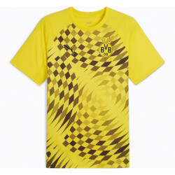 PUMA BVB Borussia Dortmund kurzarm Aufwärmtrikot...