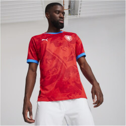PUMA FACR Tschechien Heimtrikot EM 2024 Herren 01 - for all time red/fast red S