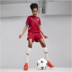 PUMA FSS Serbien Heimtrikot EM 2024 Kinder 01 - dark cherry/puma team royal 164