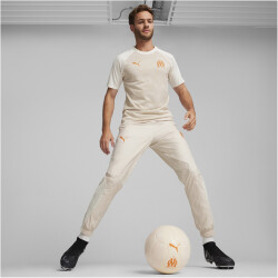 PUMA Olympique Marseille Aufwärmhose Herren 25 - tapioca/pristine XL