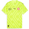 PUMA SFV Schweiz kurzarm Torwarttrikot EM 2024 Kinder 90 - yellow alert 128