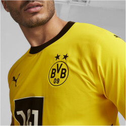PUMA BVB Borussia Dortmund Authentic Heimtrikot 2024/25 Herren 01 - cyber yellow/puma black XS