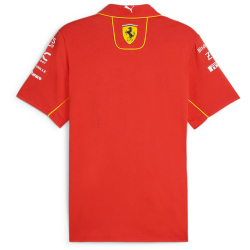 PUMA Scuderia Ferrari Team Poloshirt Herren 01 - burnt red L
