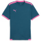 PUMA teamLIGA Trainingsshirt Herren 56 - ocean tropic/poison pink S