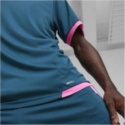 PUMA teamLIGA Trainingsshirt Herren 56 - ocean tropic/poison pink XL