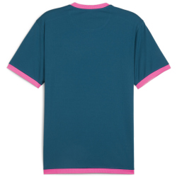 PUMA teamLIGA Trainingsshirt Herren 56 - ocean tropic/poison pink XL