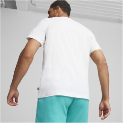 PUMA Essentials+ Palm Resort Graphic T-Shirt Herren 02 - PUMA white M