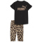 PUMA Minicats Animal Leggings + T-Shirt Baby-Set 01 - PUMA black 62