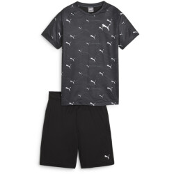 PUMA Active Sports Print T-Shirt + Shorts Set Jungen 01 -...