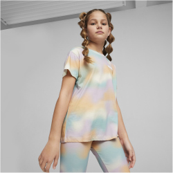 PUMA Essentials+ Summer Daze Print T-Shirt Mädchen...