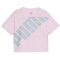 PUMA Power Cropped T-Shirt M&auml;dchen 67 - whisp of pink 152