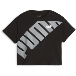 PUMA Power Cropped T-Shirt Mädchen 01 - PUMA black 128