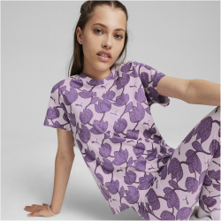 PUMA Essentials+ Blossom Print T-Shirt Mädchen 60 -...