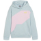 PUMA Power Colorblock Hoodie M&auml;dchen 22 - turquoise surf 140