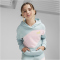 PUMA Power Colorblock Hoodie M&auml;dchen 22 - turquoise surf 140