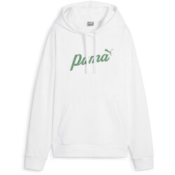 PUMA Essentials+ Script Hoodie Damen 02 - PUMA white XS