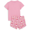 PUMA Essentials+ Summer Camp Shorts + T-Shirt Baby-Set 28 - fast pink 74