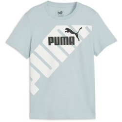 PUMA Power Graphic T-Shirt Jungen 22 - turquoise surf 152