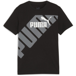 PUMA Power Graphic T-Shirt Jungen 01 - PUMA black 140