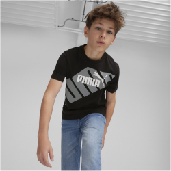 PUMA Power Graphic T-Shirt Jungen 01 - PUMA black 140
