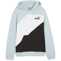 PUMA Power Colorblock Hoodie Jungen 22 - turquoise surf 128