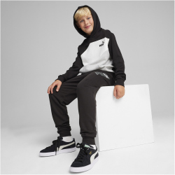 PUMA Power Colorblock Hoodie Jungen 01 - PUMA black 128