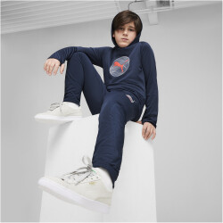 PUMA Active Sports Polyester Hoodie Jungen 14 - club navy 128