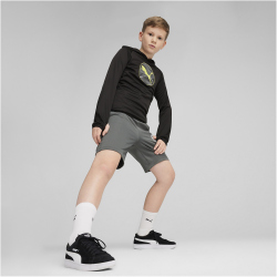PUMA Active Sports Polyester Hoodie Jungen 01 - PUMA black 128