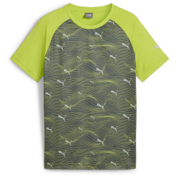 PUMA Active Sports Polyester Print Trainingsshirt Jungen...