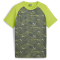 PUMA Active Sports Polyester Print Trainingsshirt Jungen 39 - lime pow 128