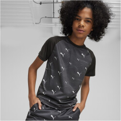 PUMA Active Sports Polyester Print Trainingsshirt Jungen...