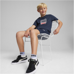 PUMA Active Sports Graphic T-Shirt Jungen 14 - club navy 128