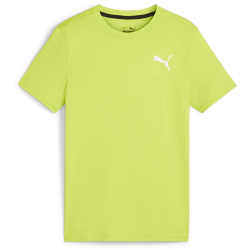 PUMA Fit Trainingsshirt Jungen 39 - lime pow 128