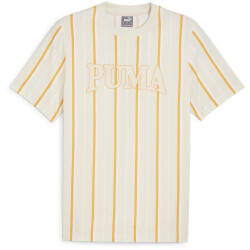 PUMA Squad Print T-Shirt Herren 87 - alpine snow M