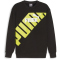 PUMA Power Graphic Crew Sweatshirt Herren 51 - PUMA black/lime sheen S