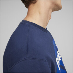 PUMA Power Graphic Crew Sweatshirt Herren 14 - club navy S