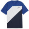 PUMA Power Colorblock T-Shirt Herren 14 - club navy S
