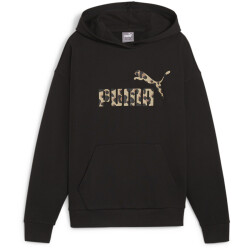 PUMA Essentials+ Animal Hoodie Damen 01 - PUMA black XS