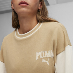 PUMA Squad Crew Sweatshirt Damen 83 - prairie tan XS