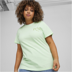 PUMA Squad T-Shirt Damen 88 - fresh mint L