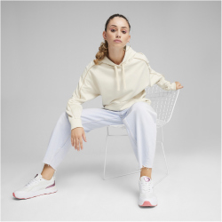 PUMA HER Hoodie Damen 87 - alpine snow XS